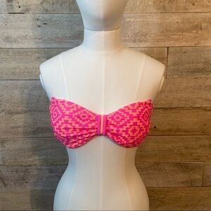 Smoothies  reversible strapless bikini top size med